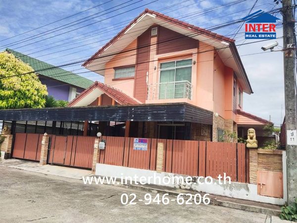 2-story detached house, 50.9 sq m, Dee Prom Sweet Home Village. Near Phraeksa Zinc Market Soi Phraeksa Subdistrict Administrative Organization, Soi Phutthalee 8, Phraeksa-Theparak Road Mueang Samut Prakan, Samut Prakan