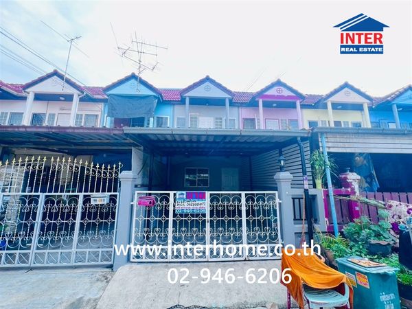 ทาวน์เฮ้าส์ 2 ชั้น 17.5 ตร.ว. หมู่บ้านทรัพย์ดินทอง เทพารักษ์ ซอยเทพารักษ์66 ถนนเทพารักษ์ เมืองสมุทรปราการ สมุทรปราการ