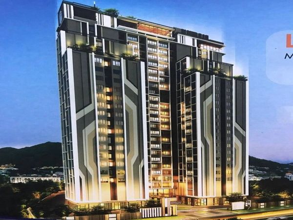 ให้เช่า Plus Condo Sriracha ศรีราชา ชั้น 8 วิวเมือง ใกล้โรงเรียนอัสสัมชัญ
