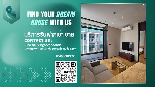 ให้เช่าคอนโด The Fine Bangkok Thonglor – Ekkamai 2 ห้องนอน เฟอร์นิเจอร์ครบ สไตล์โมเดิร์นญี่ปุ่น ใกล้ BTS เอกมัย -RW008270