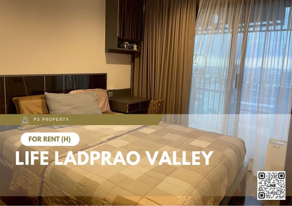 ให้เช่า ✨ Life Ladprao Valley ✨ เฟอร์นิเจอร์ และ เครื่องใช้ไฟฟ้าครบ ใกล้ BTS ห้าแยกลาดพร้าว/MRT พหลโยธิน