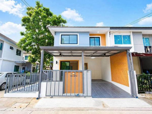 ขายทาวน์เฮ้าส์/ทาวน์โฮม  บ้านพฤกษา ไพร์ม รถไฟฟ้าสถานีบางพลู – ราชพฤกษ์ ห้องมุม หน้ากว้าง รีโนเวทใหม่ บางรักใหญ่ บางบัวทอง นนทบุรี CX-169014