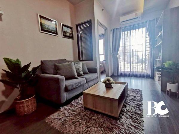 🔥 [ให้เช่า] Ideo Sukhumvit 93 (1 ห้องนอน 35 sq.m.) ห้องมีพื้นที่กว้าง แบ่งเป็นสัดส่วน แต่งครบ