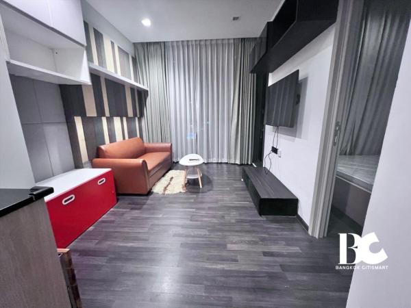 1 Bed 34.5 ตร.ม. ตึก 473 ยูนิต 300 ม. ถึง MRT พระราม 9 | The Line Asoke - Ratchada | 6.50 ล้านบาท