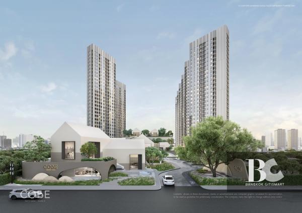 Studio 24.5 ตร.ม. ต่ำกว่า 2.8 ล้าน Fully Furnished Pet Park | COBE Ratchada-Rama 9 | 2.76 ล้านบาท