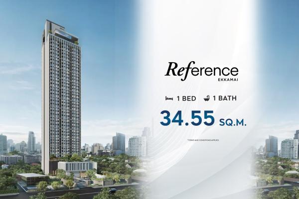 1 Bed 34.55 ตร.ม. ห้องสวย ต่ำกว่า 180,000 บาท/ตร.ม. ตึกใหม่ ซอยเอกมัย | Reference Ekkamai | 6.19 ล้านบาท