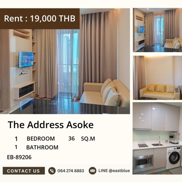 05/10/2026, หลงใหลหรือไม่? คอนโด The Address Asoke 🛋️
เปิดประตูสู่ชีวิตสุดหรู พื้นที่ 36 ตร.ม. เริ่มเพียง 20,000 บาท/เดือน 💰 0642748883
