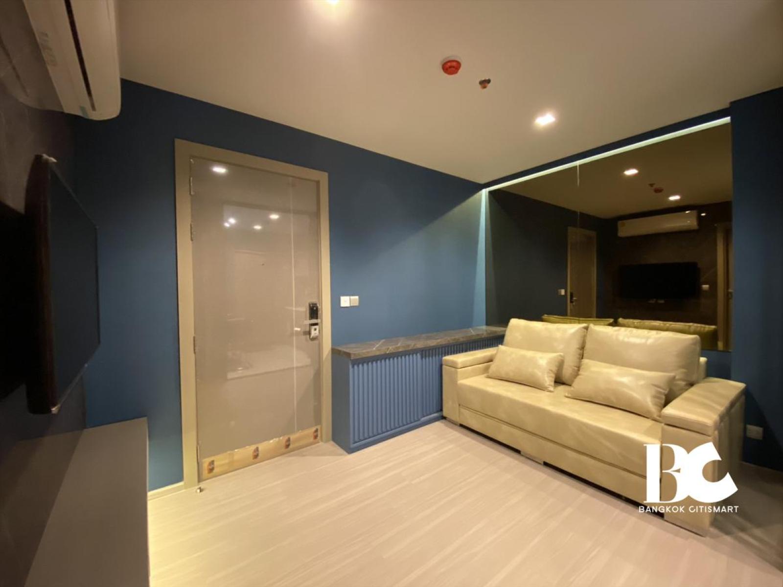 🔥 [For rent] Life Asoke-Rama 9 (1 bedroom 32.14 sq.m.) with furniture and electrical appliances.