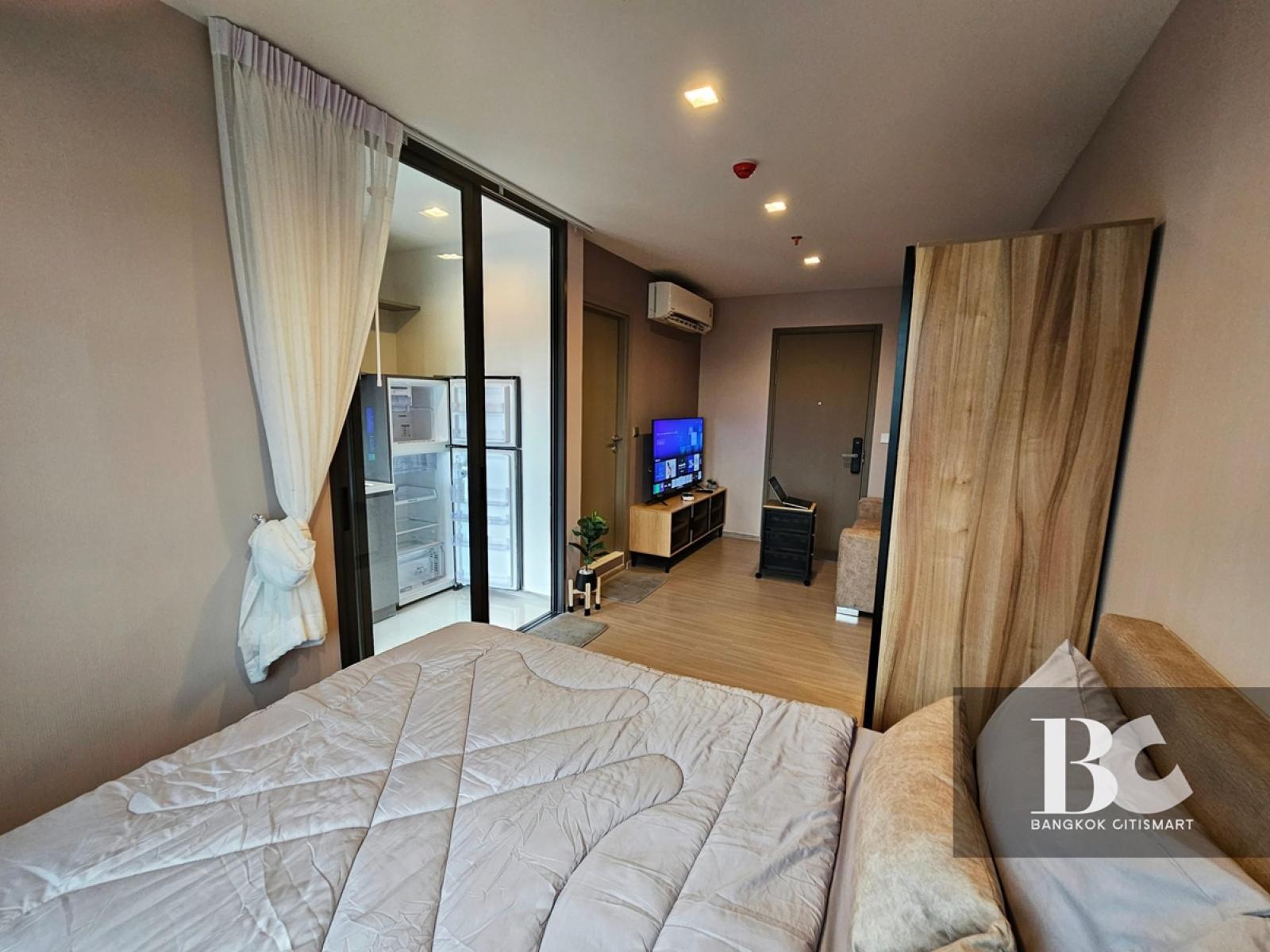🔥 [ให้เช่า] Life Asoke Hype (Studio 26.52 sq.m.) เฟอร์นิเจอร์และเครื่องใช้ไฟฟ้าครบ – รูปที่ 3