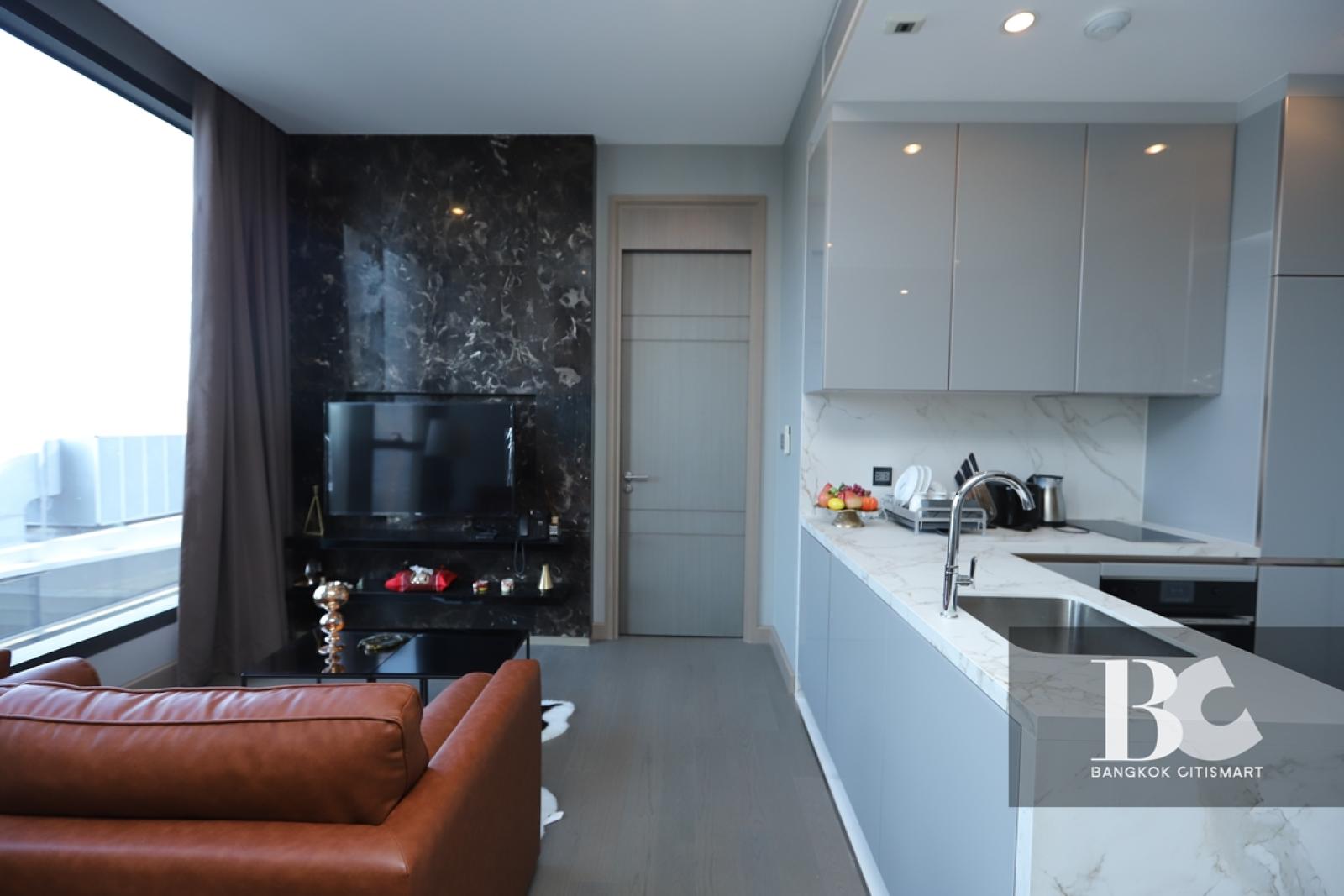 ค่าเช่าเบาที่สุด คัดมาให้🔥 THE ESSE at SINGHA COMPLEX (1 ห้องนอน 47 sq.m.) – รูปที่ 3