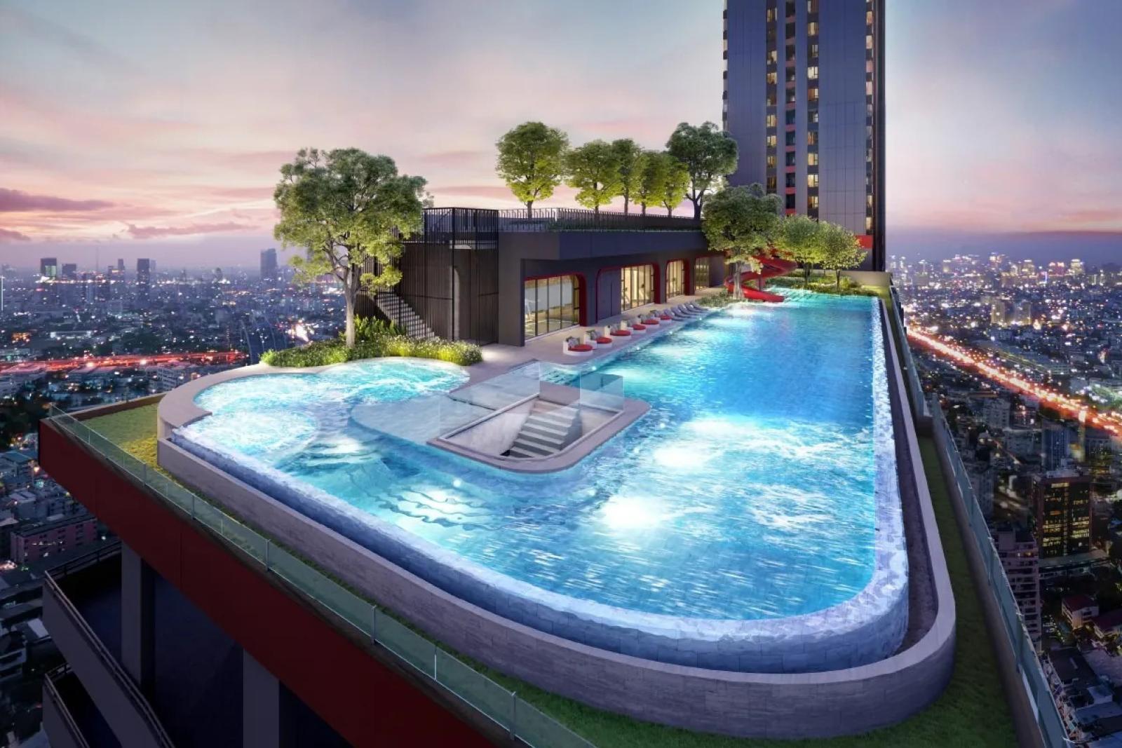 1 Bed 27 ตร.ม. ดีลตรง ห้องเริ่มต้น ใกล้ MRT ห้วยขวาง | Aspire Huai Khwang | 3.75 ล้านบาท – รูปที่ 4