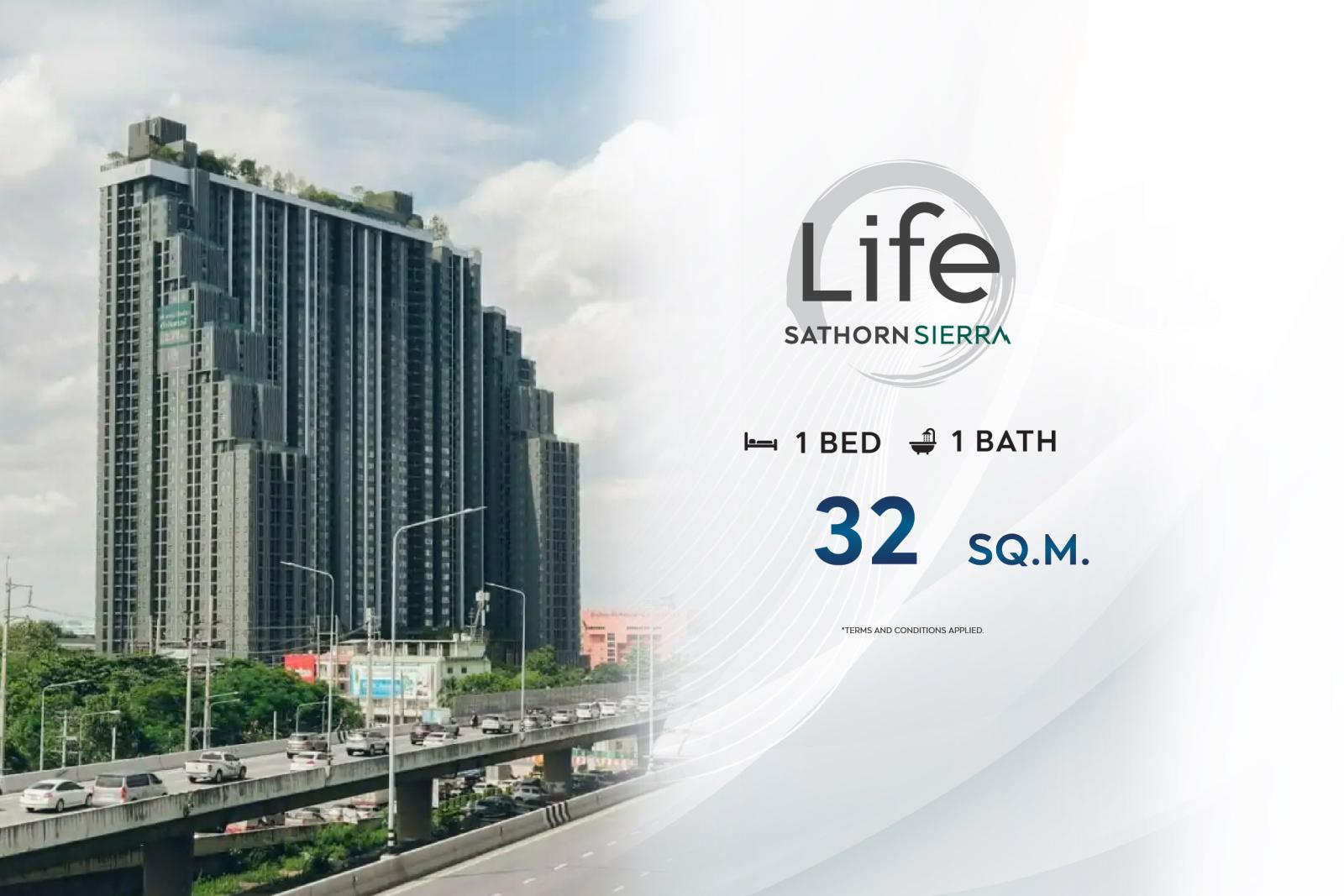 ✨ Deal, great price, Life Sathorn Sierra (1 bedroom 32 sq.m.) ✨ Deal, great price, Life Sathorn Sierra (1 bedroom 32 sq.m.)
