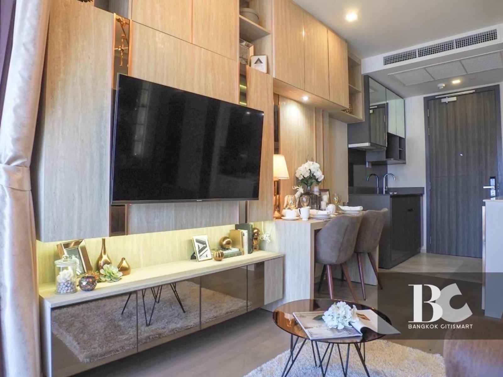 1 Bed 33 ตร.ม. ห้อง 1 นอน ยูนิตชั้นสูง ติด MRT สุขุมวิท 300 ม. ถึง BTS อโศก | Ashton Asoke | 9.88 ล้านบาท – รูปที่ 3