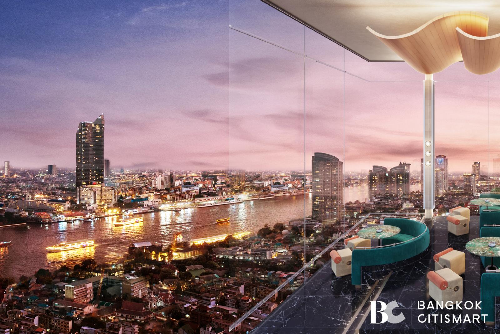 2 Bed 1 Bath 42 ตร.ม. ทิศตะวันออกเฉียงเหนือ วิวแม่น้ำ ขายต่อสิทธิ์ | Life Charoennakhon Sathorn | 5.28 ล้านบาท – รูปที่ 3
