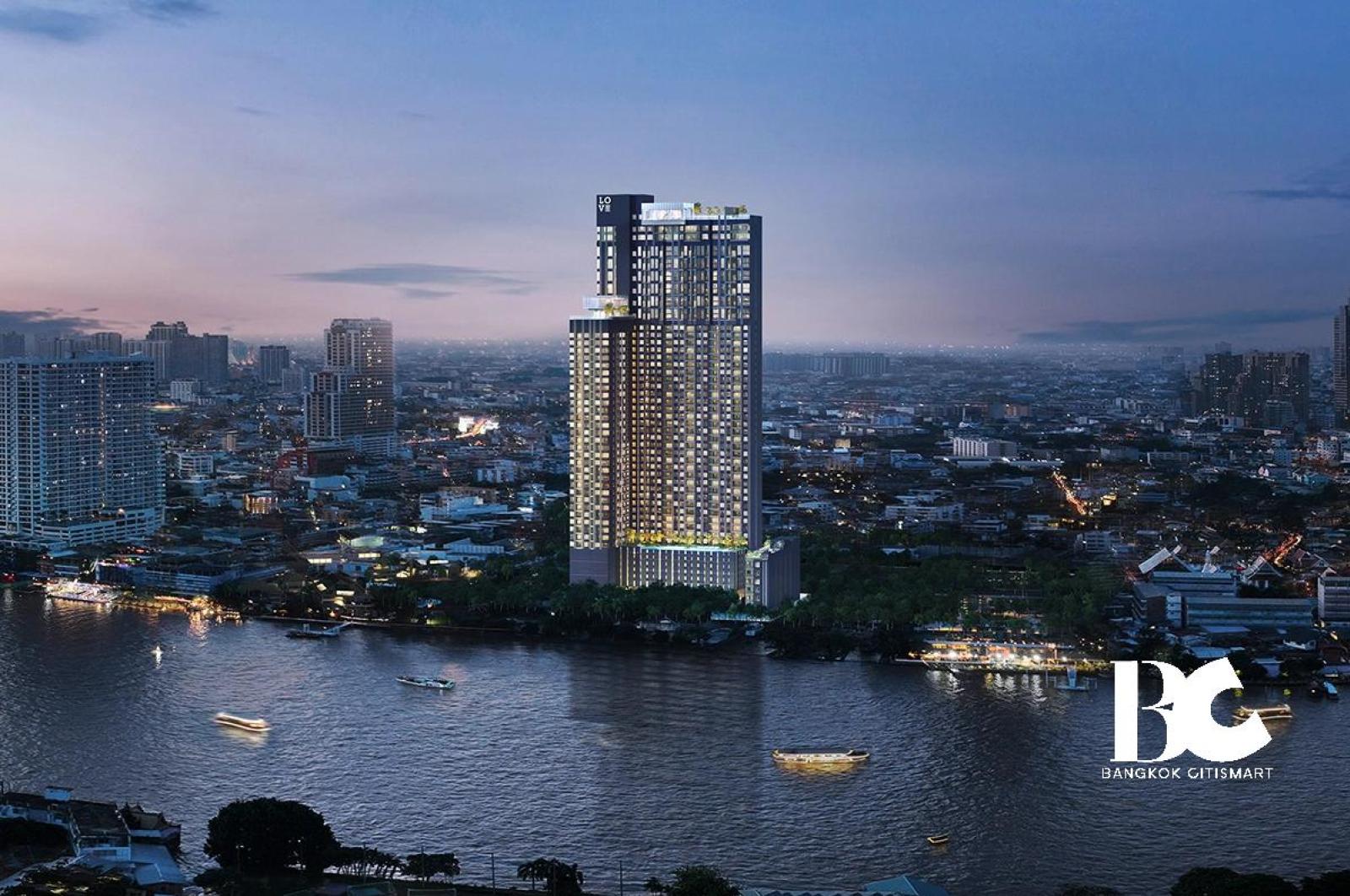🔥Hot Unit cheapest price LOVE Charoen Nakhon (1 bedroom 26.5 sq.m.)