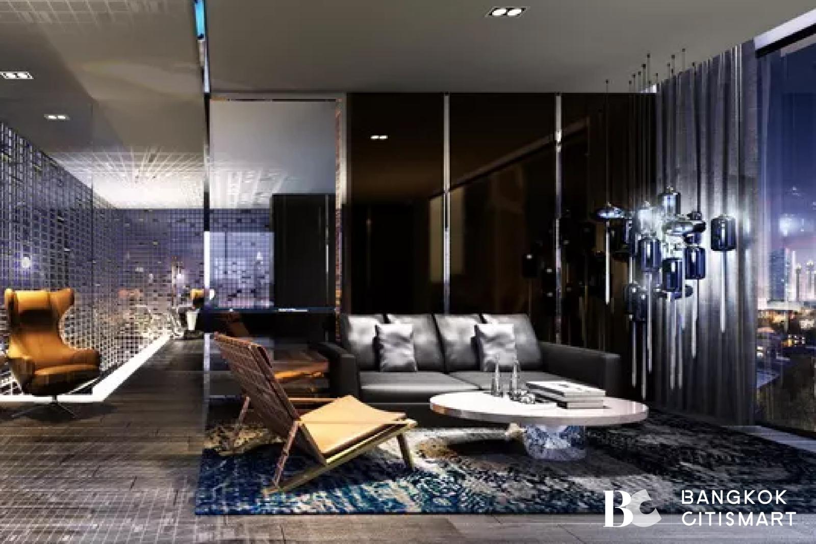 1 Bed 33 ตร.ม. ห้องสวยที่คัดมา ห้อง 1 นอน ติด MRT สุขุมวิท 300 ม. ถึง BTS อโศก | Ashton Asoke | 8.78 ล้านบาท – รูปที่ 4