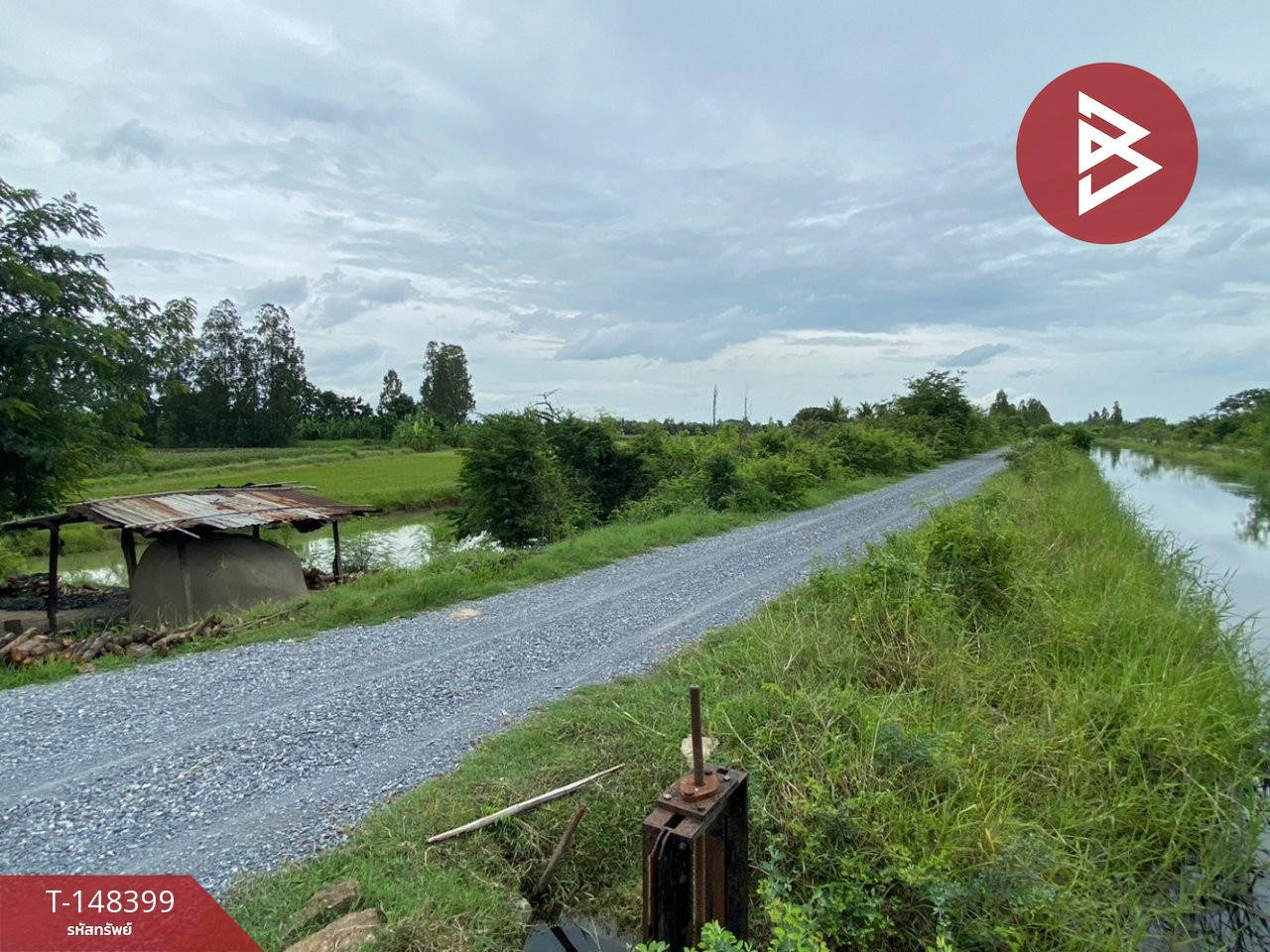 Land for sale, area 1 rai 1 ngan 66.3 square wah, Song Phi Nong, Suphan Buri – รูปที่ 4