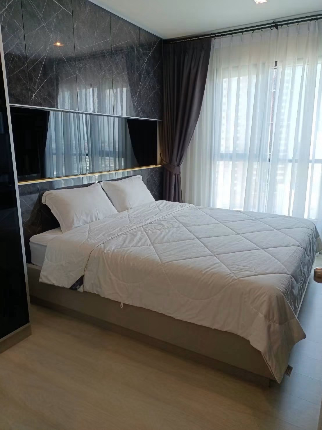 2 ห้องนอน วิวโล่งไม่บล็อก แต่ง Built-in สวย พร้อมอยู่ ใกล้ BTS พระโขนง – รูปที่ 2