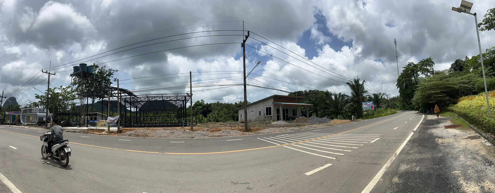 House for sale with land, 142 sq m, Phang Nga, next to the main road, opposite Beyond Skywalk Nang Chi | whole plot 3.9 million – รูปที่ 3