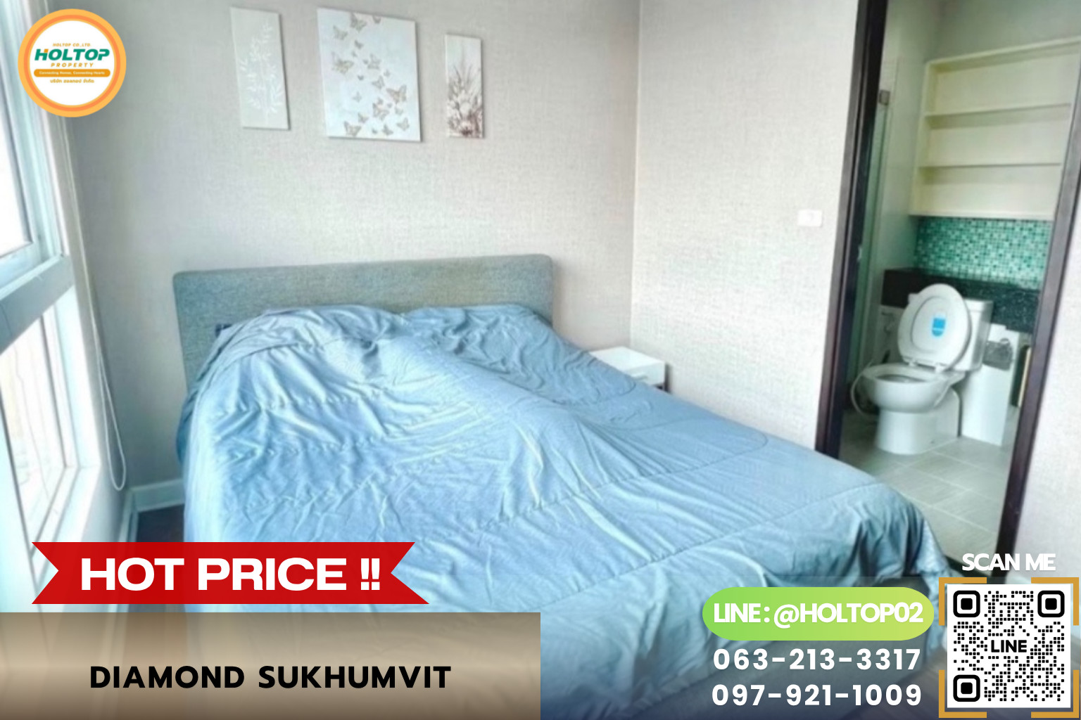 #AA21929 Condo for Rent: Diamond Sukhumvit #AA21929 Condo for Rent: Diamond Sukhumvit