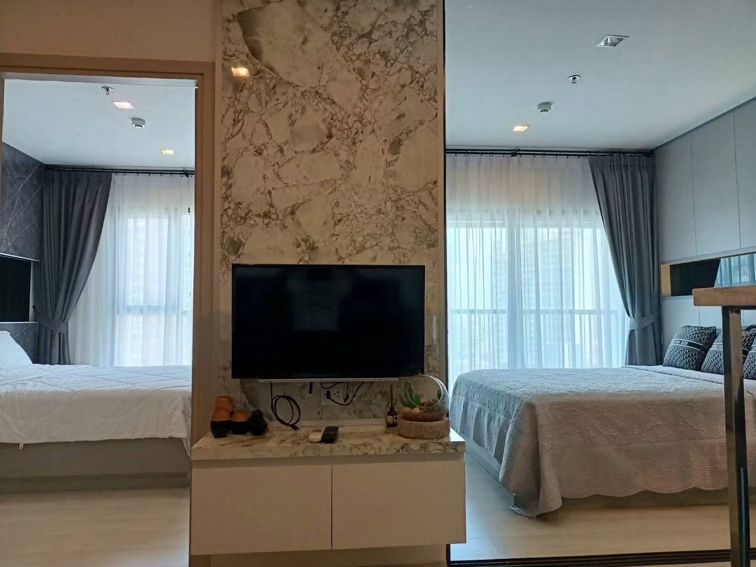 2 ห้องนอน วิวโล่งไม่บล็อก แต่ง Built-in สวย พร้อมอยู่ ใกล้ BTS พระโขนง
