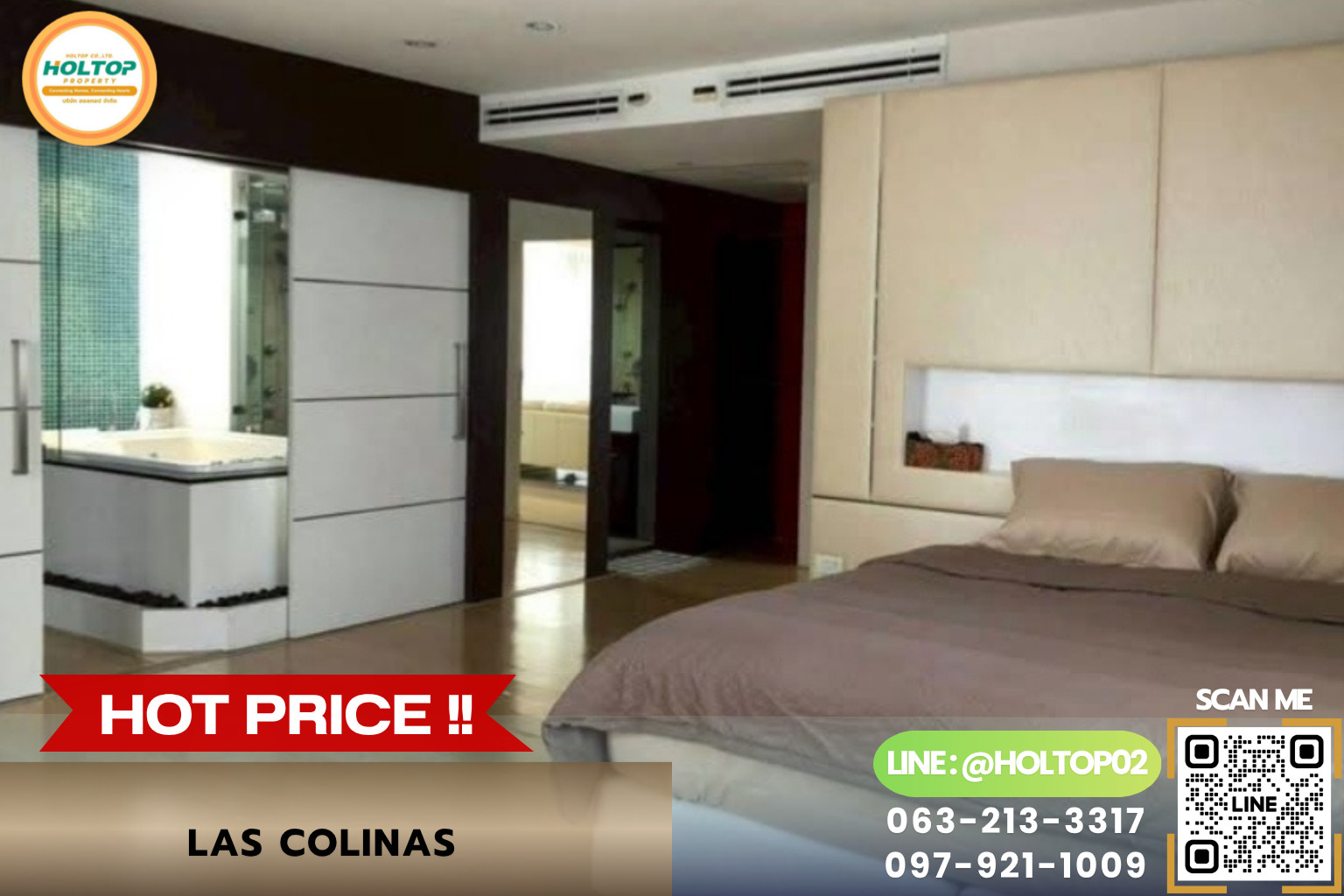 #AA163714 ให้เช่าคอนโด Las Colinas