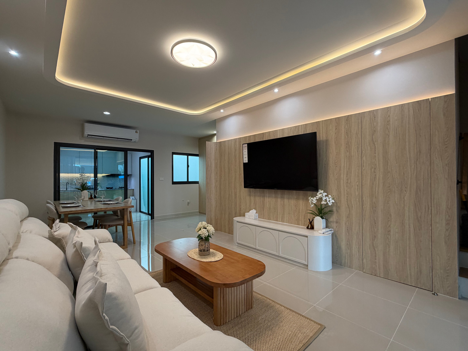 2-story townhouse for rent, Pleno Project Sukhumvit-Bangna 4, good location, near MRT Sri Iam. – รูปที่ 2