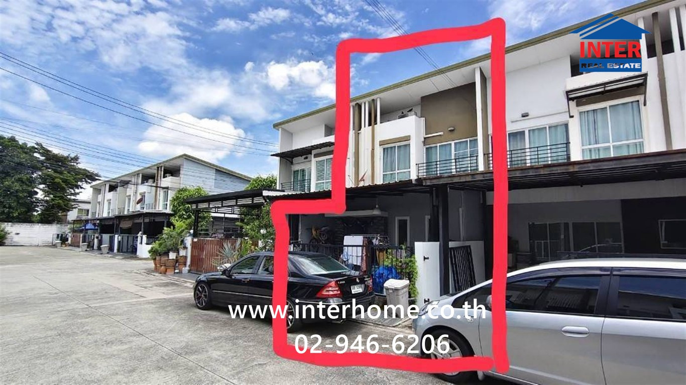 ทาวน์โฮม 2 ชั้น 22.9 ตร.ว. หมู่บ้านซิตี้เซนส์ รัตนาธิเบศร์-เลี่ยงเมืองนนท์13 ซอยเลี่ยงเมืองนนทบุรี13 ถนนรัตนาธิเบศร์ ถนนเลี่ยงเมืองนนทบุรี เมืองนนทบุรี นนทบุรี – รูปที่ 2