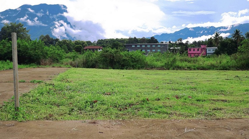 ️ Land for sale in Chiang Dao, Doi Luang view, 538 sq m, Chiang Mai-Fang Road, community area, no flooding, urgent 1,890,000 baht (free transfer) – รูปที่ 4
