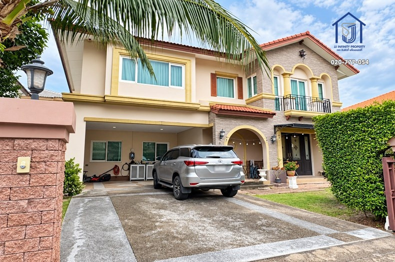 2-story detached house for sale, Laddarom Village, Watcharapol-Rattanakosin. Near Ramindra-At Narong Expressway 2-story detached house for sale, Laddarom Village, Watcharapol-Rattanakosin. Near Ramindra-At Narong Expressway