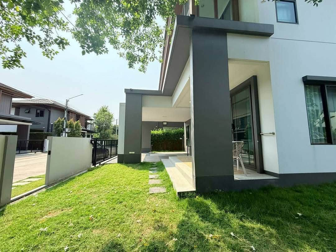 ให้เช่า บ้านเดี่ยว บุราสิริ พัฒนาการ | บ้านติดสวน–ติด Clubhouse | Pet Friendly | รับทุกสัญชาติ – รูปที่ 3