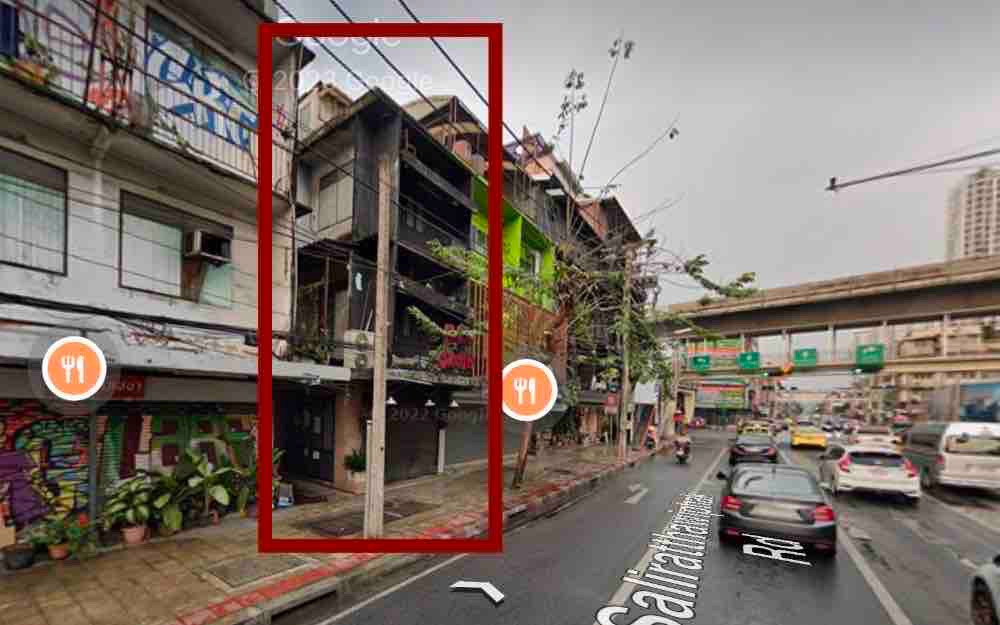 ให้เช่าอาคารพาณิชย์ สี่แยกสะพานควาย ทำเลดีมาก คนพลุกพล่าน – รูปที่ 2