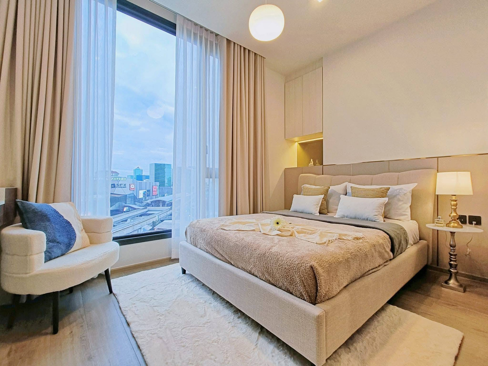 For rent The Crest Park Residences ตกแต่งครบ พร้อมเข้าอยู่ ใกล้ MRT พหลโยธิน -RW008296 – รูปที่ 2