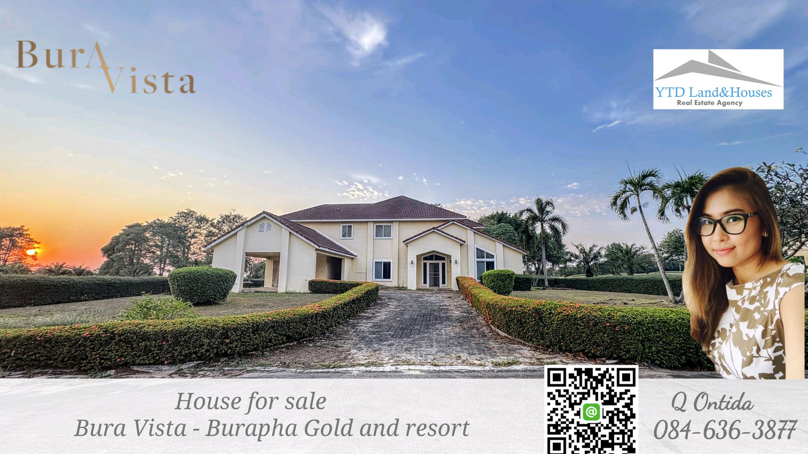 House for sale at the golf course Burapha Golf and Resort at Sriracha, Chonburi 16.3 M.baht Listing No: YT01-2049 House for sale at the golf course Burapha Golf and Resort at Sriracha, Chonburi 16.3 M.baht Listing No: YT01-2049