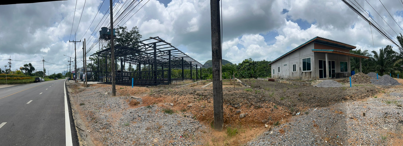House for sale with land, 142 sq m, Phang Nga, next to the main road, opposite Beyond Skywalk Nang Chi | whole plot 3.9 million – รูปที่ 2