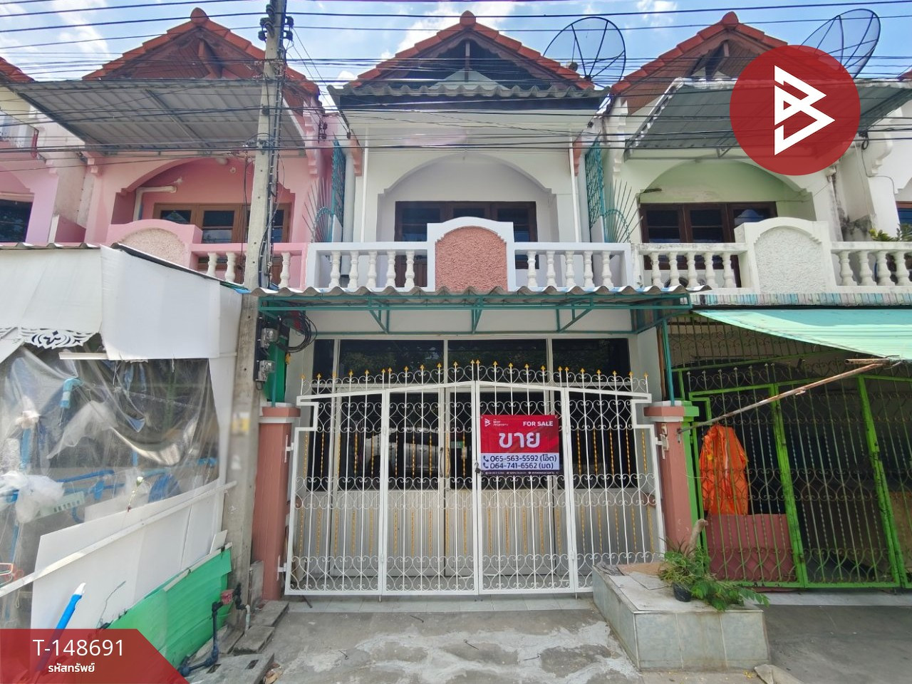 Townhouse for sale Panupong Village, Ban Pong, Ratchaburi
