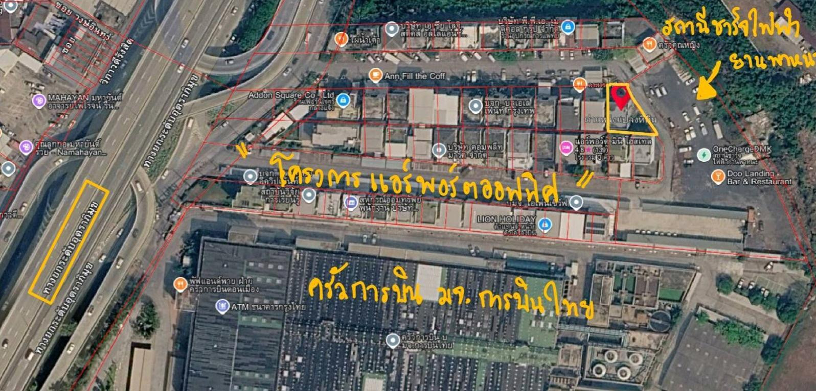 ขาย / เช่า อาคารสำนักงาน ตึก 4 ชั้น หัวมุม ใกล้สนามบินดอนเมือง ทำเลดี ราคาสุดคุ้ม  – รูปที่ 2