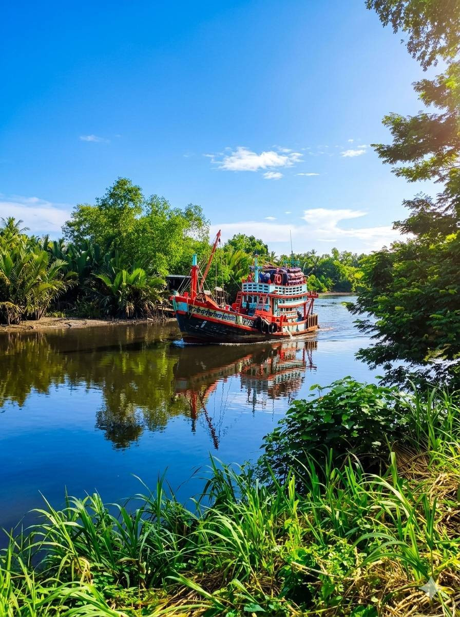 Beautiful land next to a natural canal, close to the city, close to the airport. Beautiful land next to a natural canal, close to the city, close to the airport.