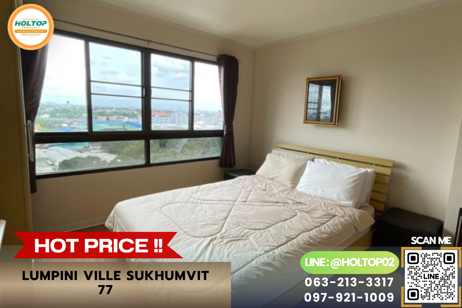 #AA36827 ให้เช่าคอนโด Lumpini Ville Sukhumvit 77 #AA36827 ให้เช่าคอนโด Lumpini Ville Sukhumvit 77
