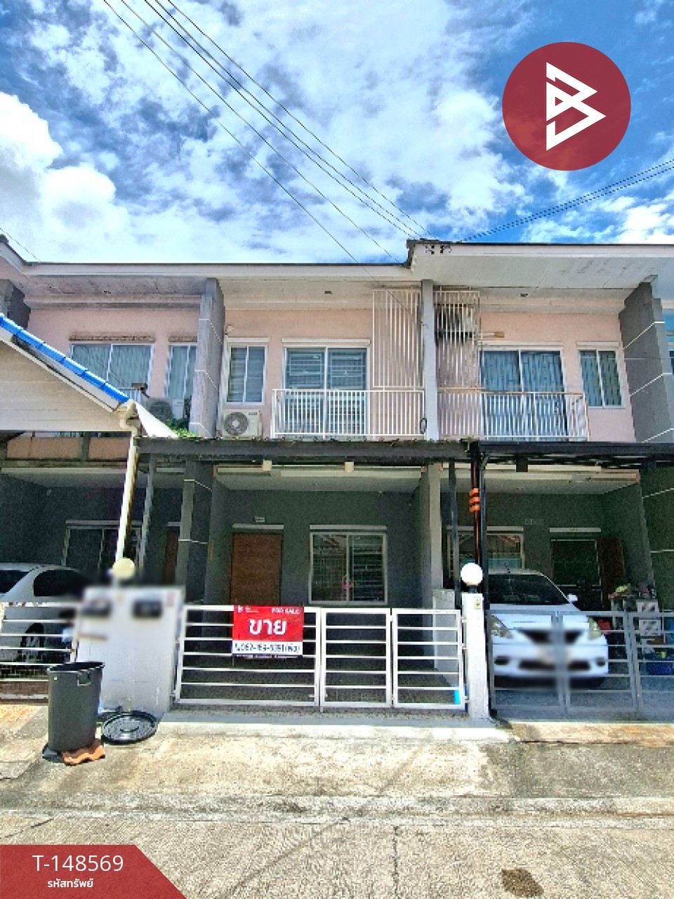Townhouse for sale Parinda Sukprayoon Village, Napa, Chonburi – รูปที่ 2