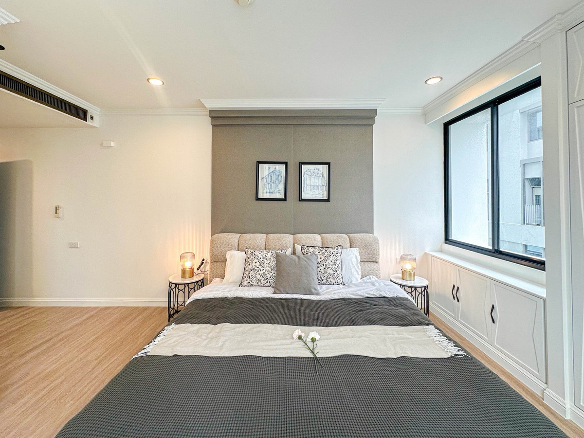 Fully modern style renovated room, large size 3 bedrooms in Asoke super prime area for sale, best to live, near Terminal 21 and BTS Asoke or MRT Sukhumvit – รูปที่ 4