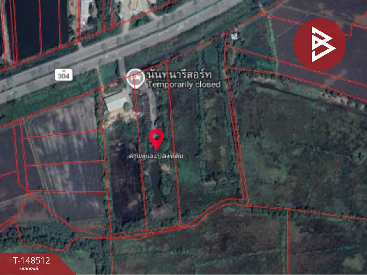 Land for sale with buildings, area 7 rai 40 square wah, Ratchasat, Chachoengsao, with resort business. – รูปที่ 2