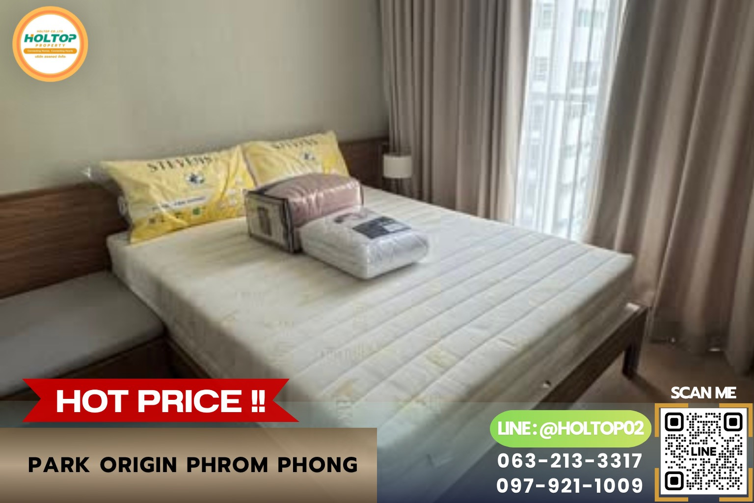 #AA473173 ให้เช่าคอนโด Park Origin Phrom Phong