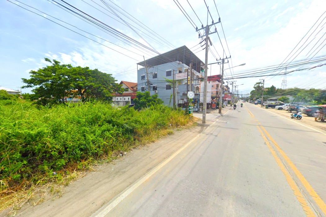ขาย ที่ดิน ริมถนนชัยพฤกษ์ บางละมุง ชลบุรี 3 ไร่ 7.3 ตรว ใกล้หาดจอมเทียน เพียง 800 เมตร