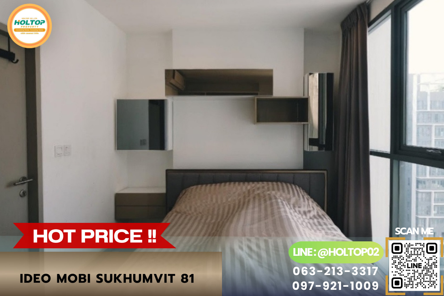 #AA93712 ให้เช่าคอนโด Ideo Mobi Sukhumvit 81 #AA93712 ให้เช่าคอนโด Ideo Mobi Sukhumvit 81