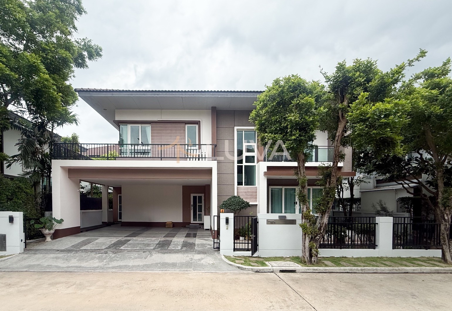 For sale - Laddarom Bangna KM.7, single house, good price, beautifully decorated, near Mega Bangna📍