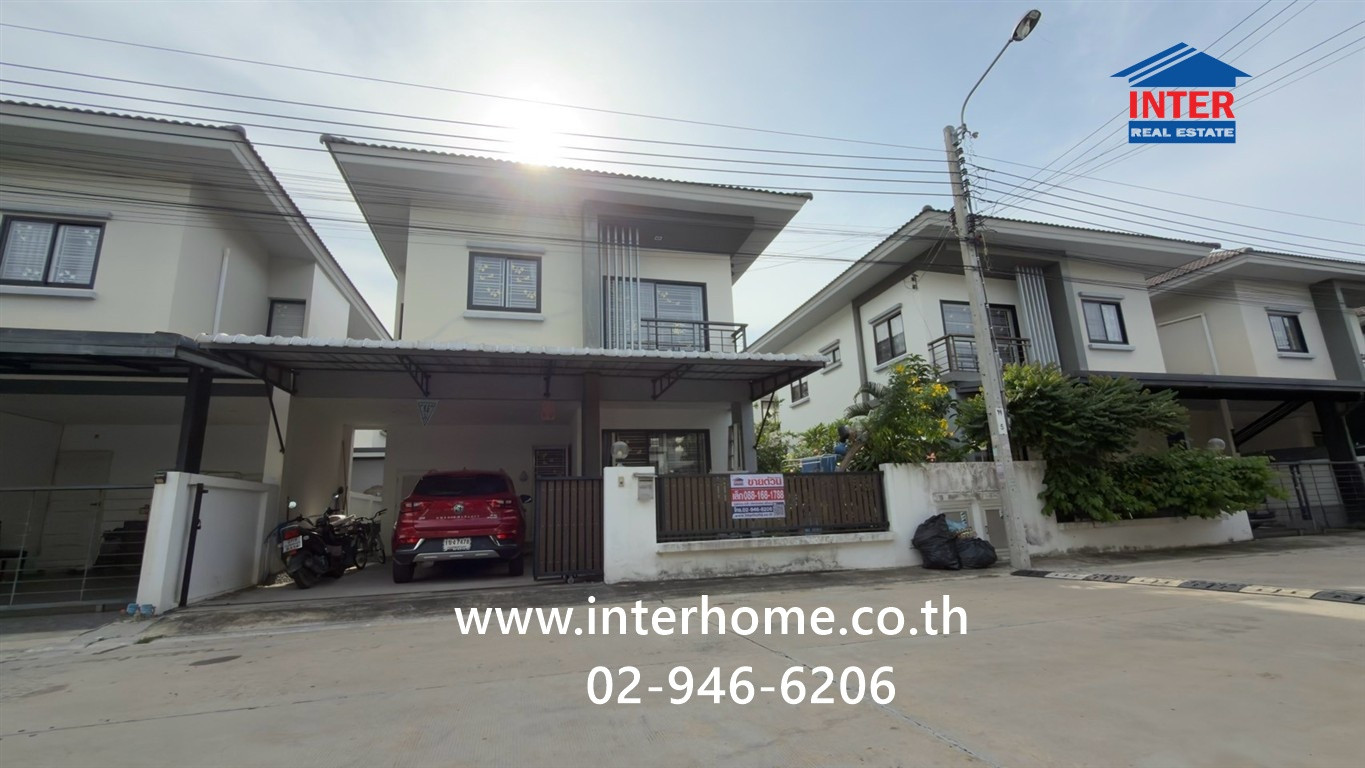 บ้านเเฝด 2 ชั้น 36.7 ตร.ว. หมู่บ้านแอมมิตี้ บางนา-เทพารักษ์ ใกล้รพ.บางบ่อ ถนนเทพารักษ์ ถนนบางพลี-บางบ่อ บางบ่อ สมุทรปราการ