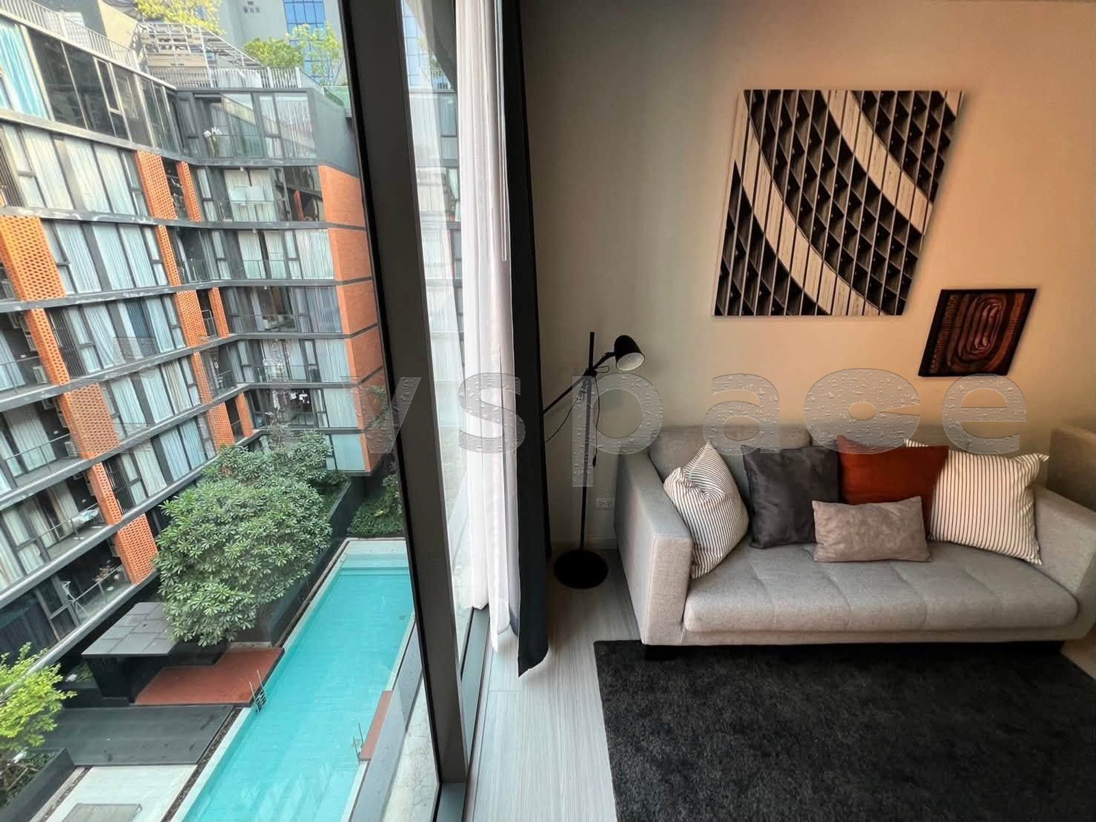 ▚ L07C0Bツ ให้เช่า: Quintara Treehaus Sukhumvit 42 1 Bed 40ตร.ม. วิวสระ พร้อมจอง ต่อรองได้✨ – รูปที่ 3