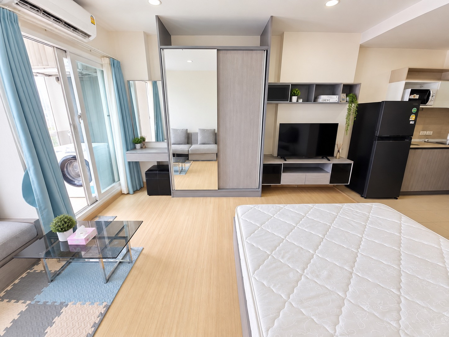 Open for sale! Beautiful room, ready to move in @ Supalai Veranda Ramkhamhaeng.