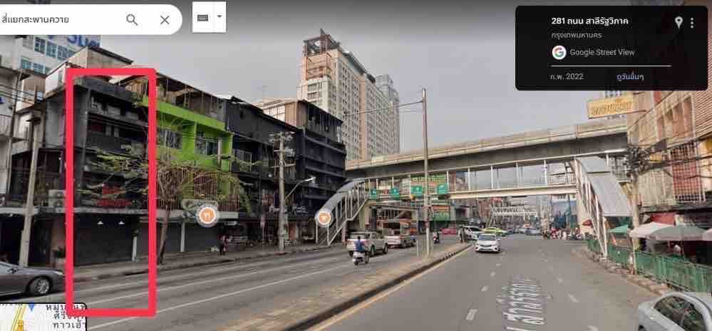 ให้เช่าอาคารพาณิชย์ สี่แยกสะพานควาย ทำเลดีมาก คนพลุกพล่าน – รูปที่ 4